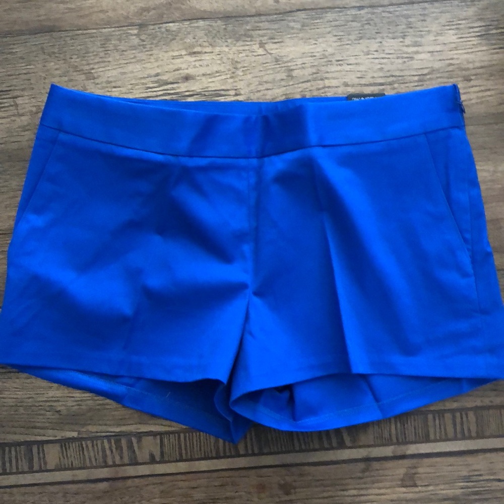 Express blue shorts